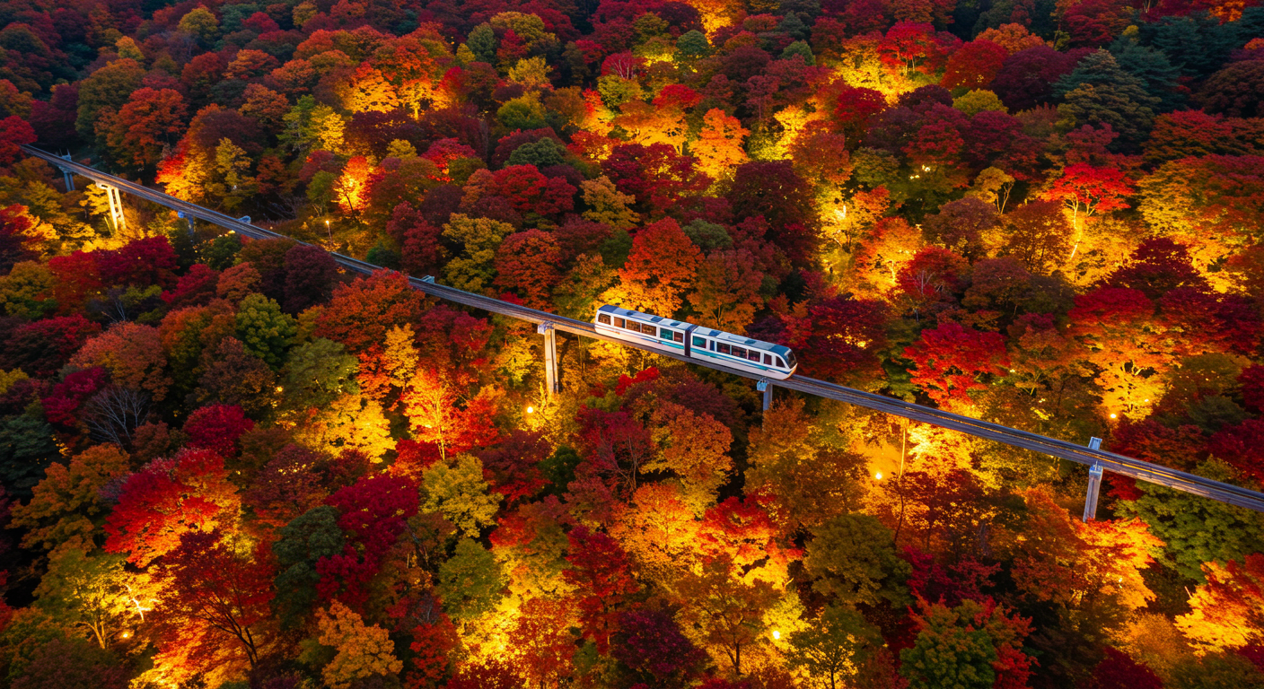 10월 국내 여행지 단풍 명소 곤지암 화담숲