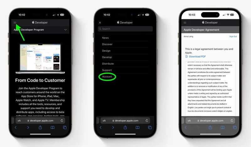 아이폰에 iOS 17 개발자 베타를 무료로 설치하는 방법