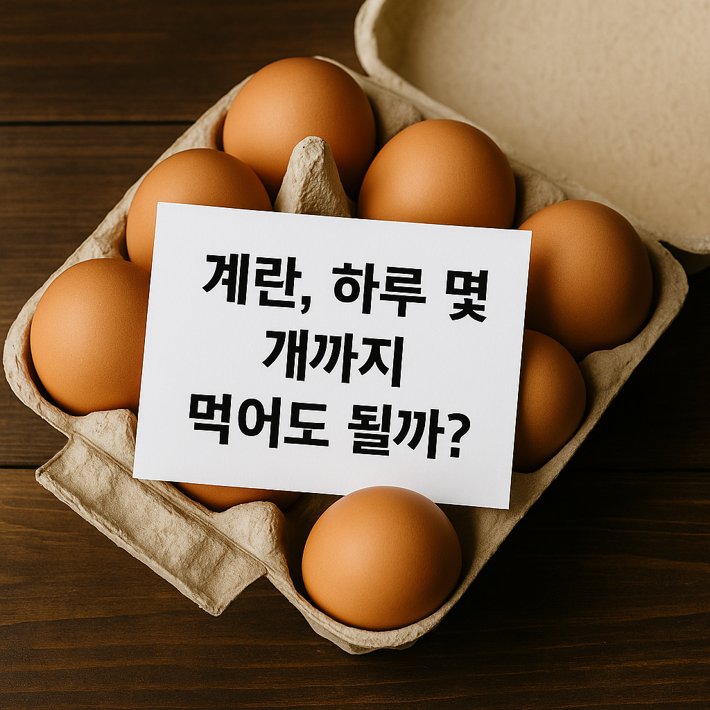 계란 9개가 놓인 테이블에 건강한 식단 구성을 상징하는 나뭇잎과 수건이 함께 배치된 사진