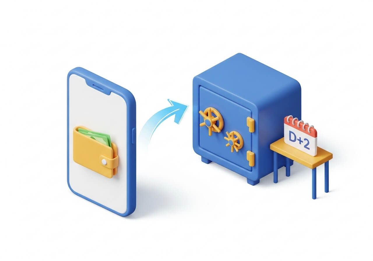 주식 예수금 인출