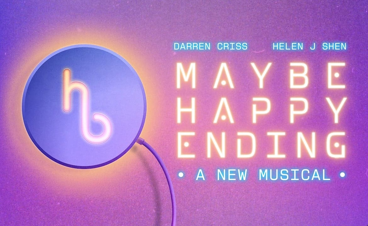 뮤지컬 어쩌면 해피엔딩 브로드웨이 포스터