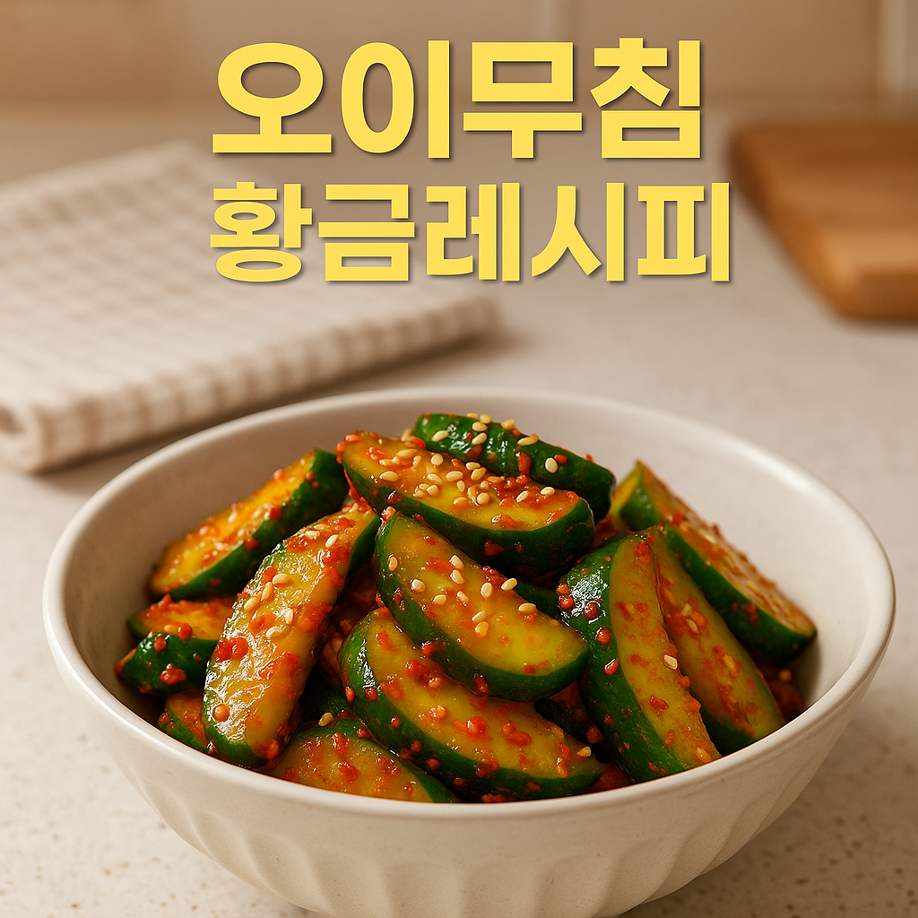 사랑언니네-오이무침-황금레시피-썸네일