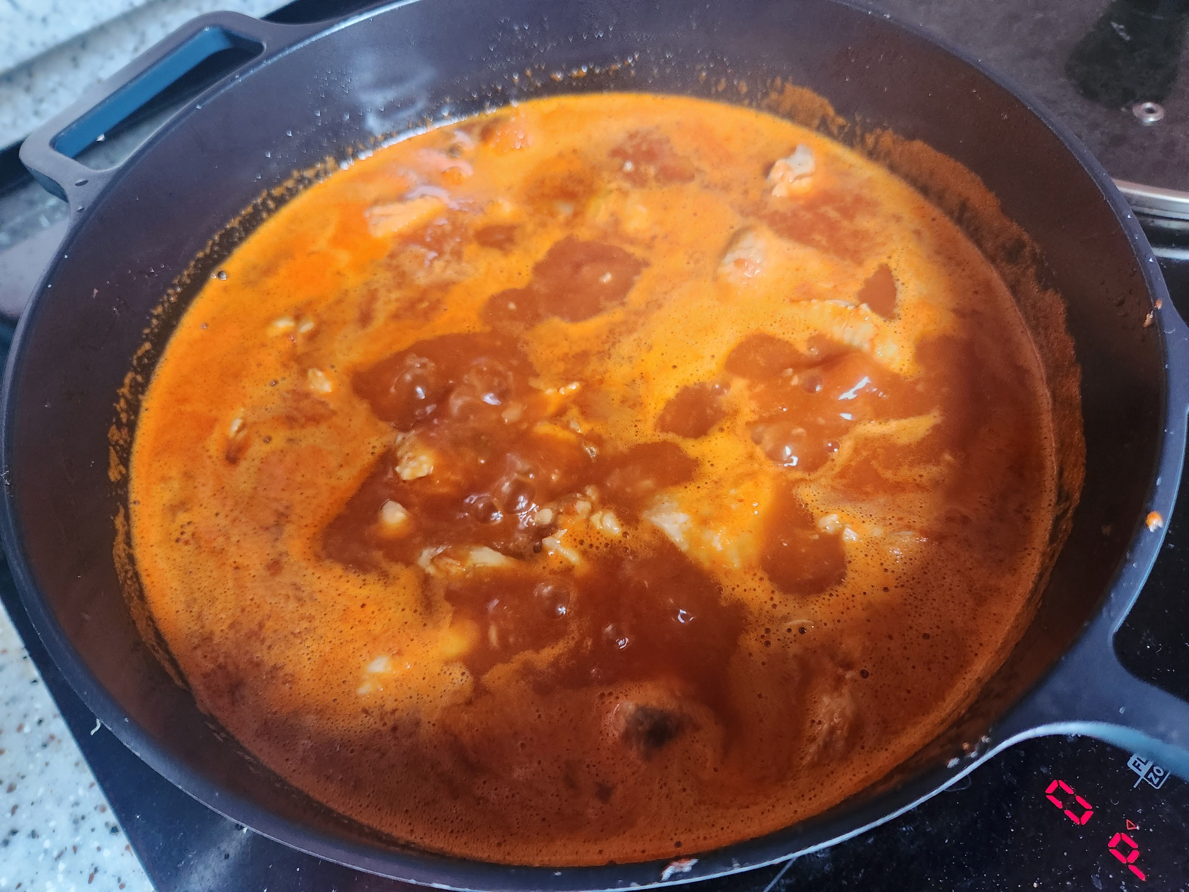 끓이는닭볶음탕