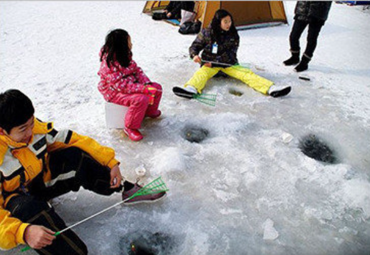안성 동막골 빙어축제