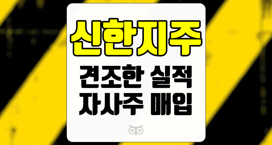 신한지주, 견조한 실적과 주주환원 정책의 긍정적인 영향