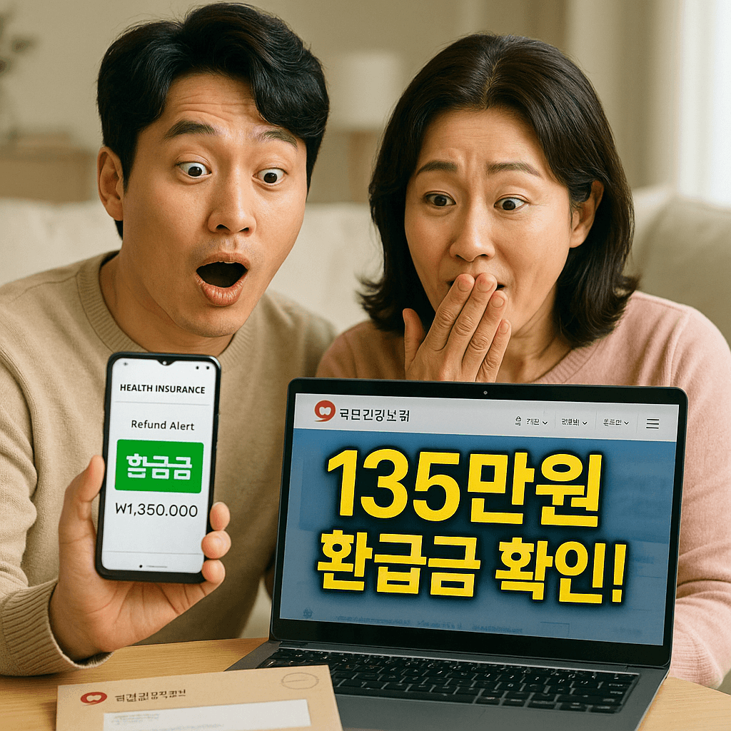 건보료 환급금 조회 및 신청 방법 2025