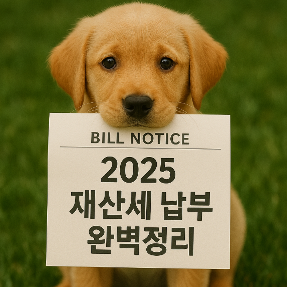 2025 재산세 납부 총정리