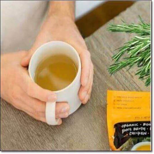 테르펜이 풍부한 허브 차