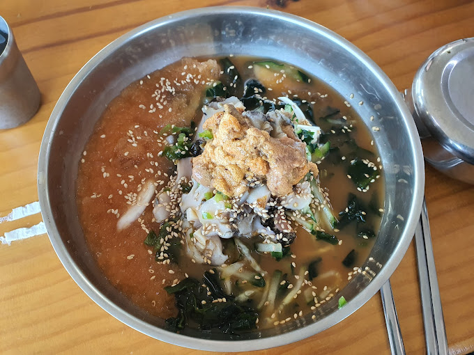 제주 성산 해산물 죽 '섭지해녀의집'