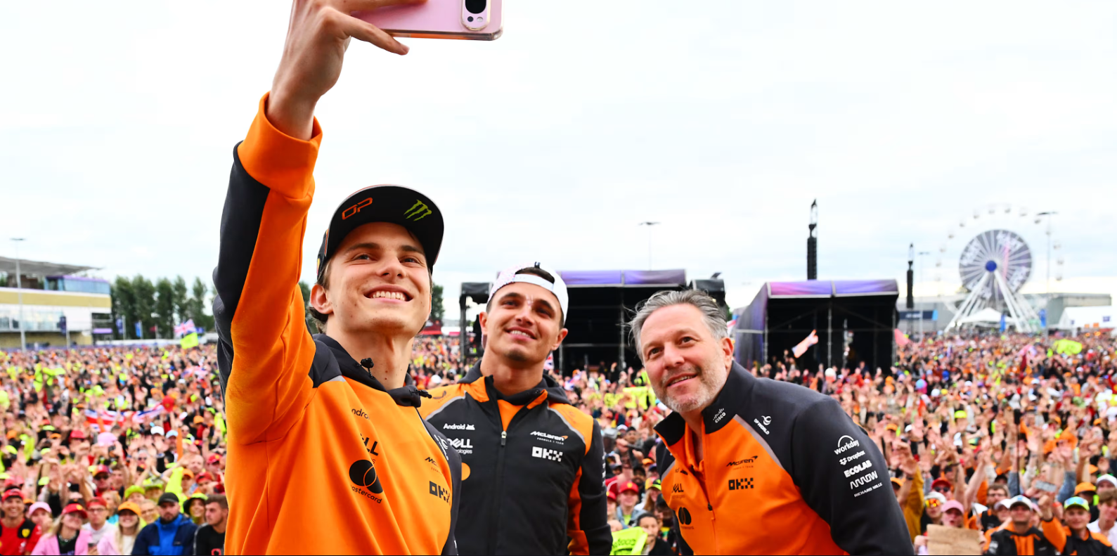 맥라렌 ceo와 맥라렌의 두 드라이버