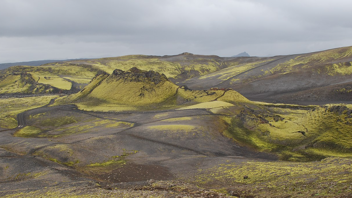 라키 산의 전경 사진