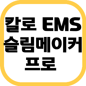 칼로 EMS 슬림메이커 프로 사용후기