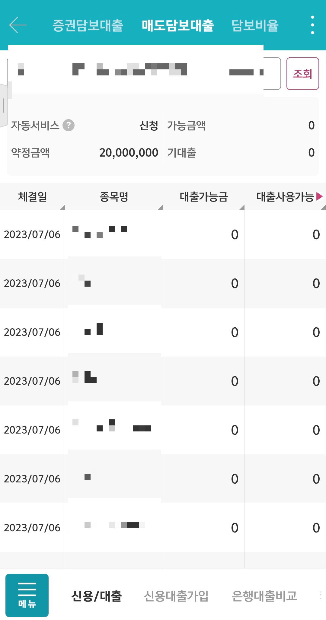 주식 예수금 당일출금 방법, 매도대금 담보대출