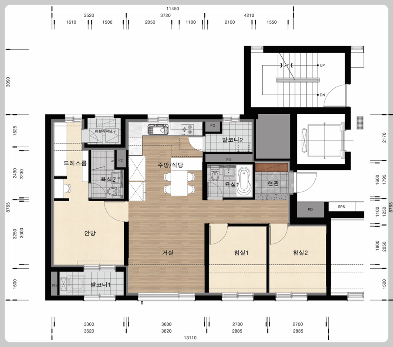 개과천선의 분양정보-서울시 동대문구 휘경동 분양 '휘경자이 디센시아' 23년 상반기 분양 예정 (분양정보)-전용 면적별 평면도