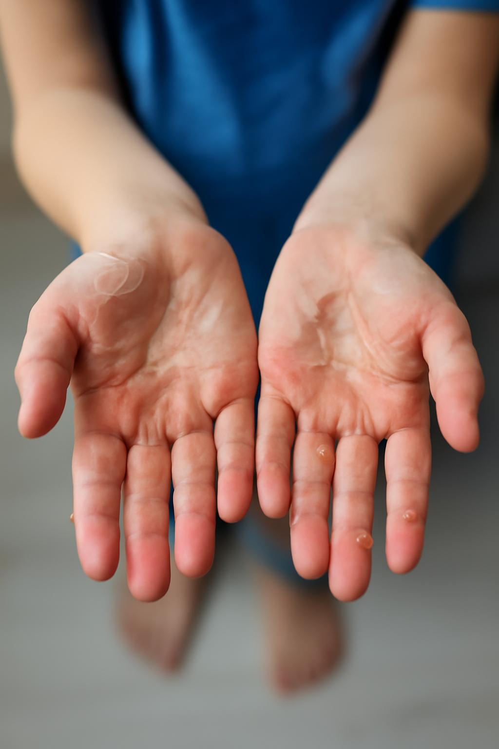 성홍열 피부 벗겨짐