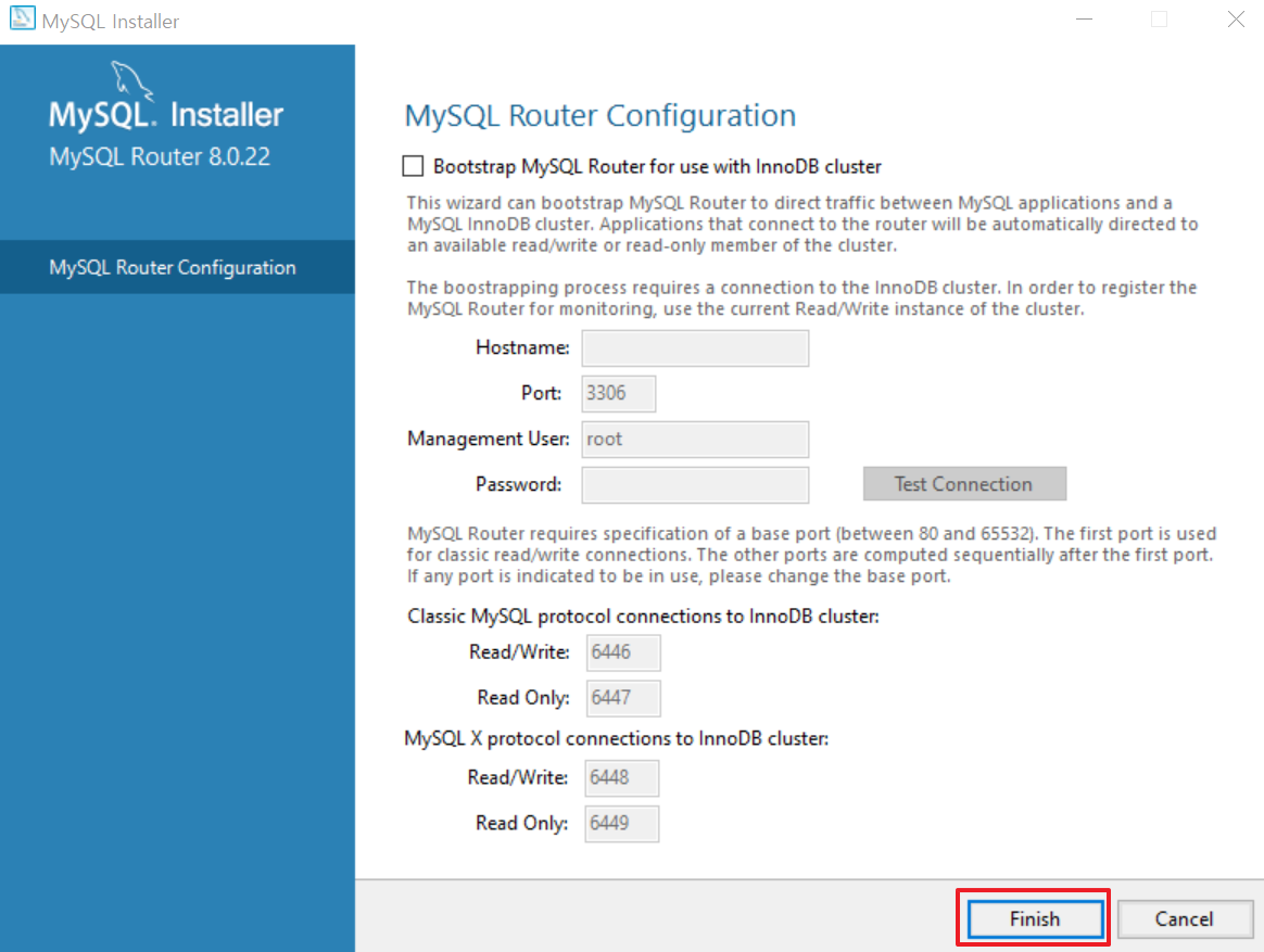 MYSQL 설치19