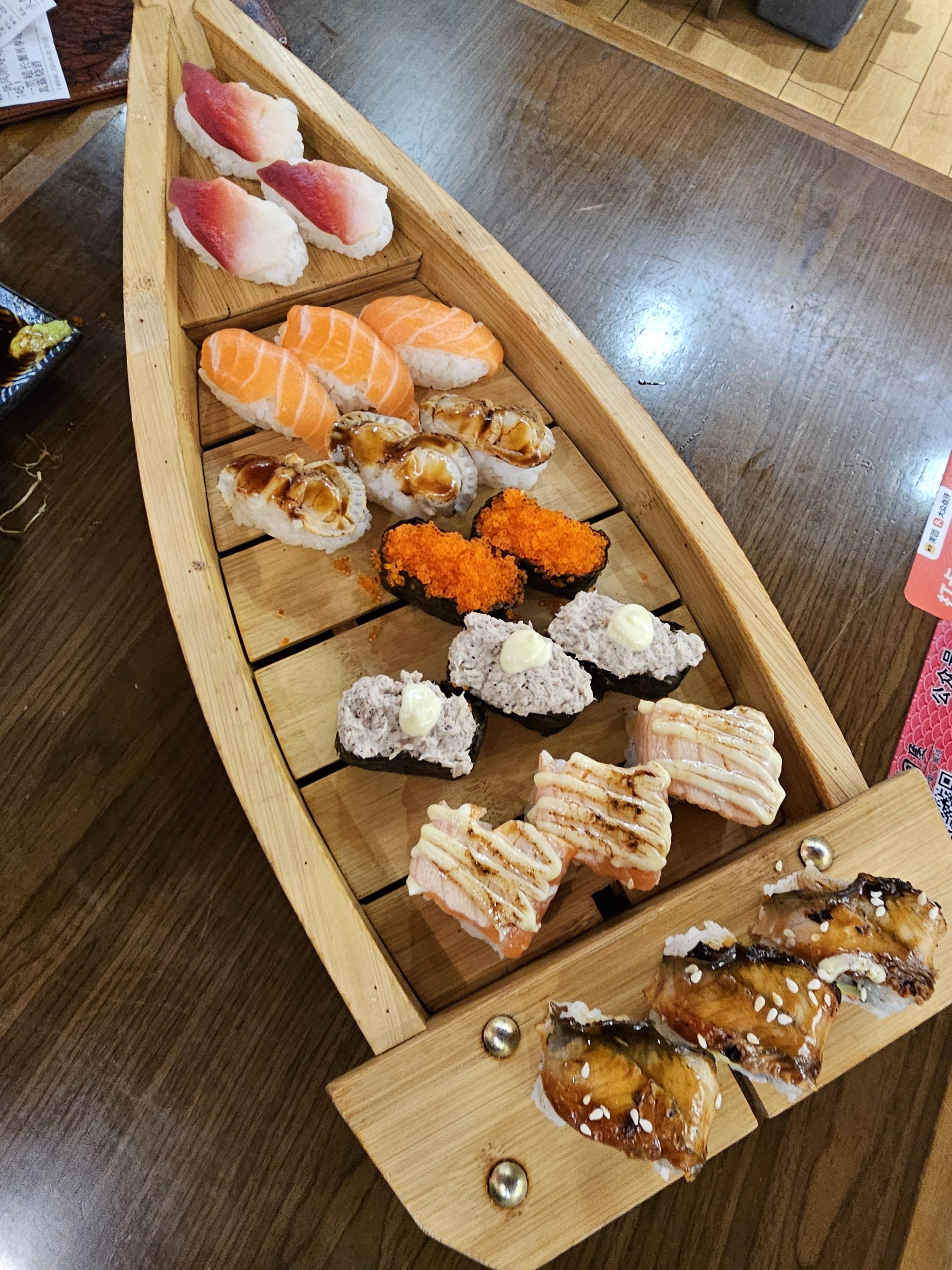 중국에서 먹는 초밥맛집