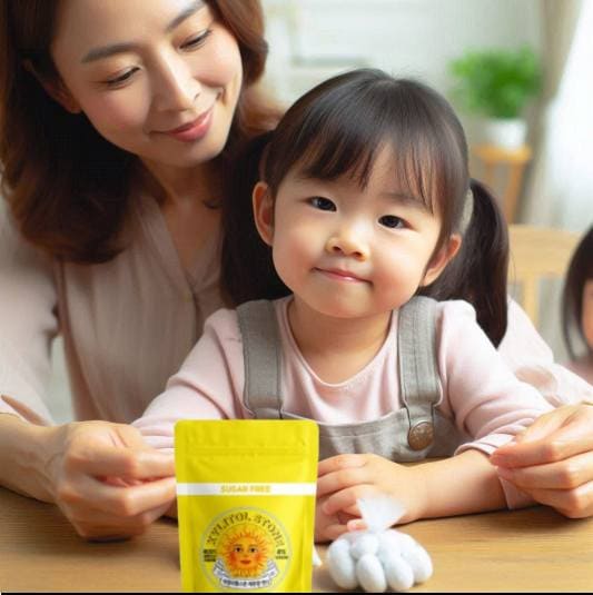 2016년 메타분석 연구에서 자일리톨이 어린이의 급성 중이염 위험을 줄이는 것으로 나타났습니다.