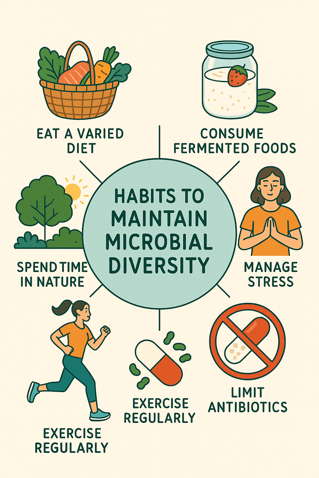 미생물 다양성을 지키는 생활습관 관련 사진