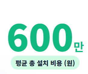 태양광 설치비용