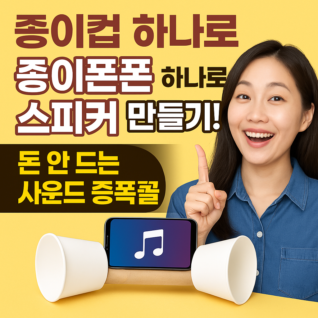 돈 안 드는 사운드 증폭 꿀팁