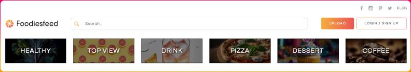 4.푸디피드(FoodiesFeed)