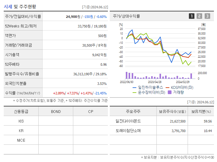 일진하이솔루스_기업개요