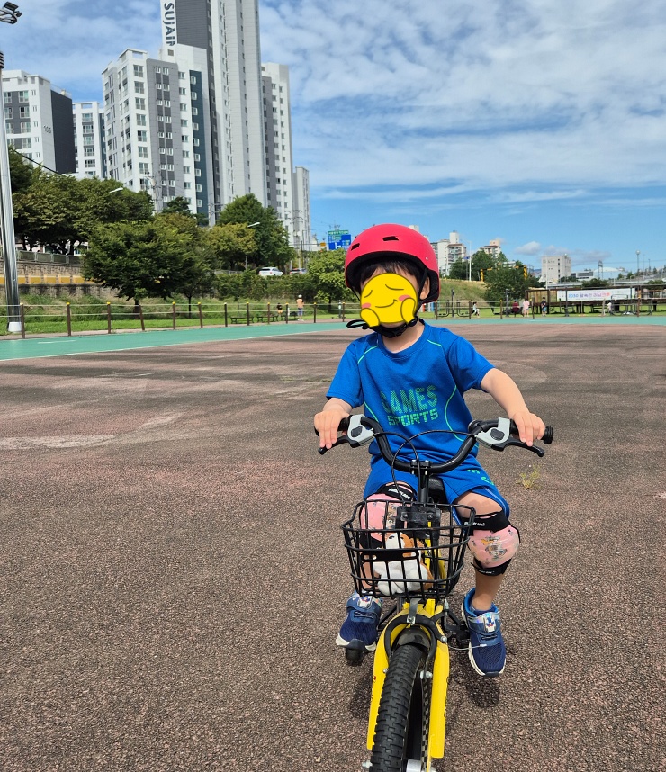 보조바퀴 자전거 타는 법