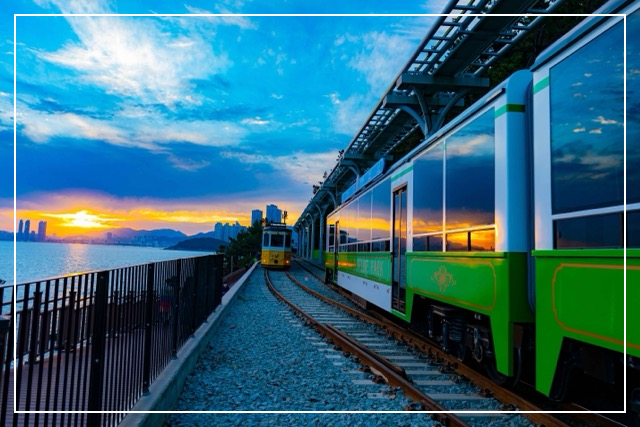 해운대 해변열차 이미지