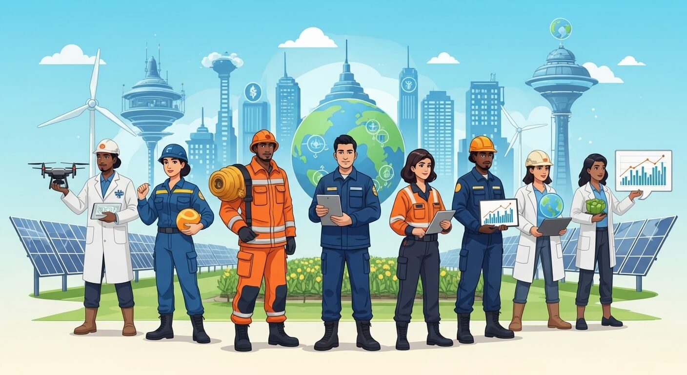 기후 위기 시대, 직업 안정성의 기준은 어떻게 바뀌는가 관련 사진