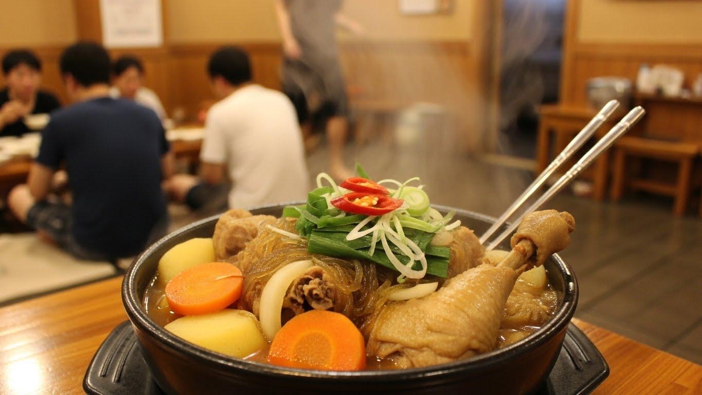 찜질방 닭볶음탕