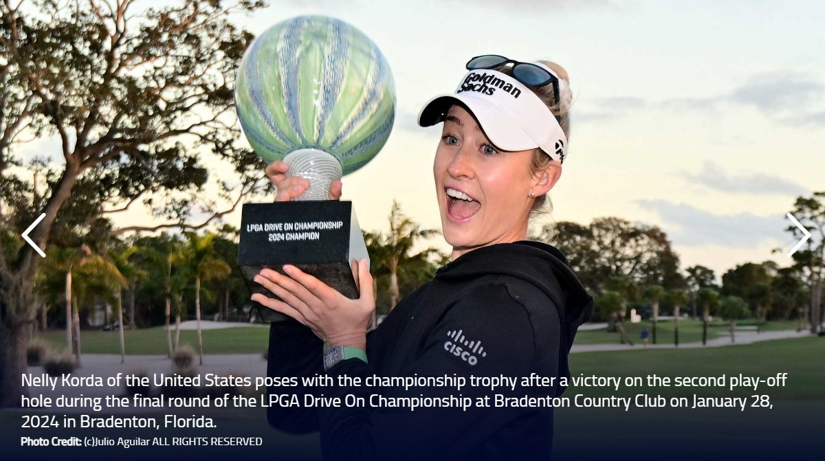 2024 LPGA 투어 드리이브 온 챔피언십 우승 넬리 코다