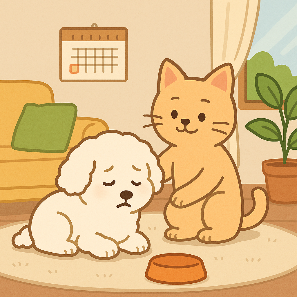 반려동물 입양 후 첫 한 달, 적응기