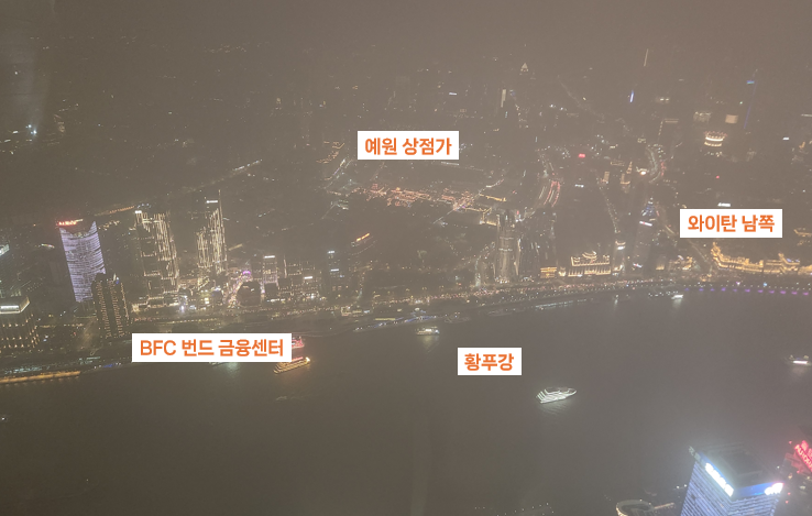 상하이 타워 전경 2