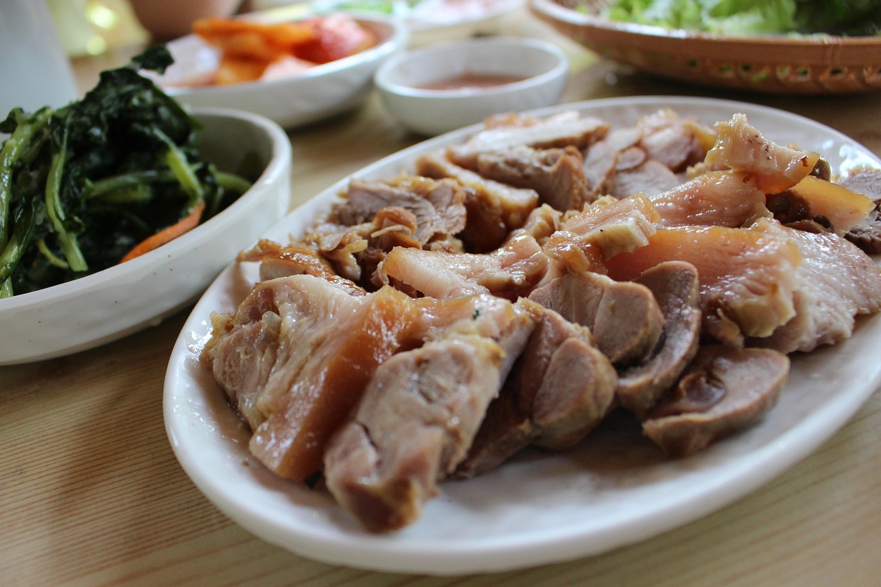 제주밥상 인기메뉴 흑돼지 수육