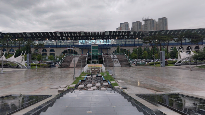 천안아산역 역사 전경