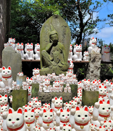 고토쿠지 절 방문기 – 행운을 부르는 고양이 사찰