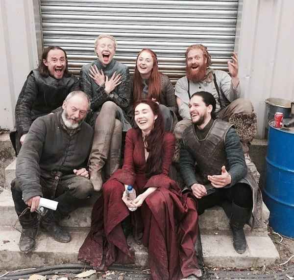 '왕좌의 게임' 촬영현장의 뒷 모습