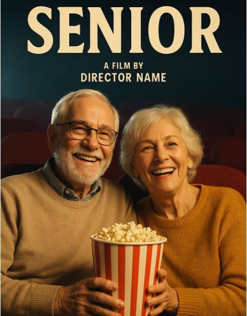 시니어 세대를 위한 영화 포스터 사진