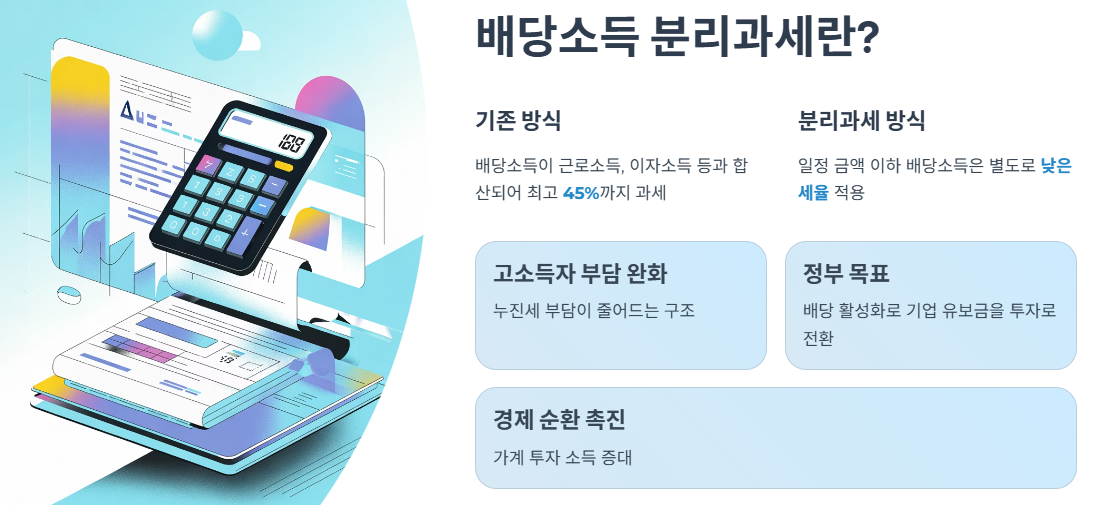 배당소득 분리과세란 무엇인가