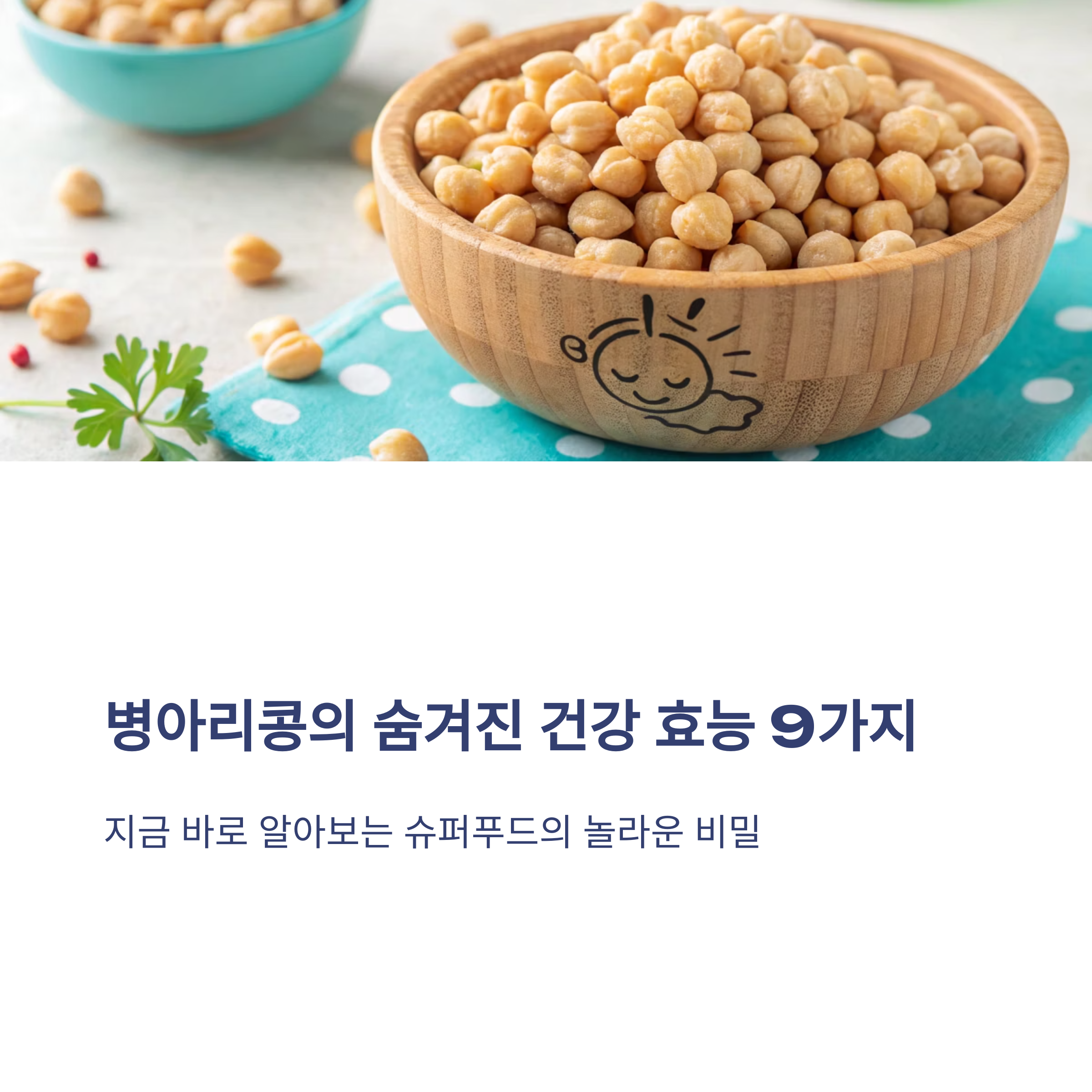 병아리콩의 숨겨진 힘, 식물성 단백질로 완성하는 건강 루틴