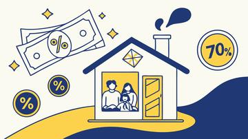 소위하위 70% 가구 표현