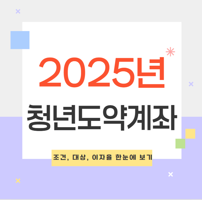 2025년 청년도약계좌 