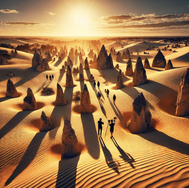 퍼스 피나클스 사막 투어 가이드