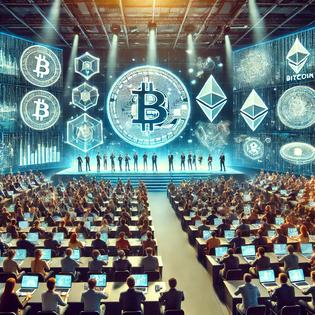 첫 암호화폐 서밋 관련 사진 이미지