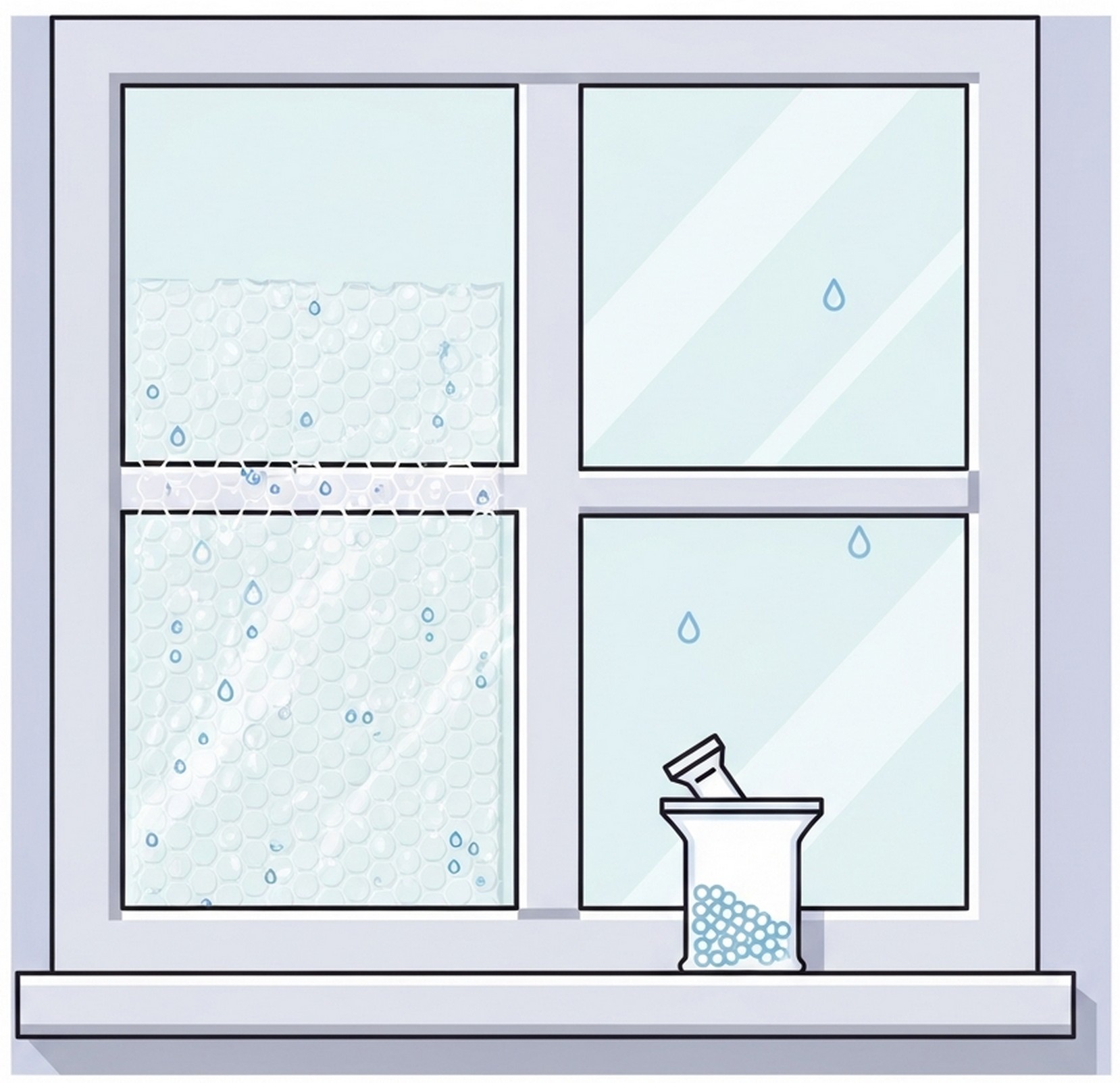 뽁뽁이 결로 방지