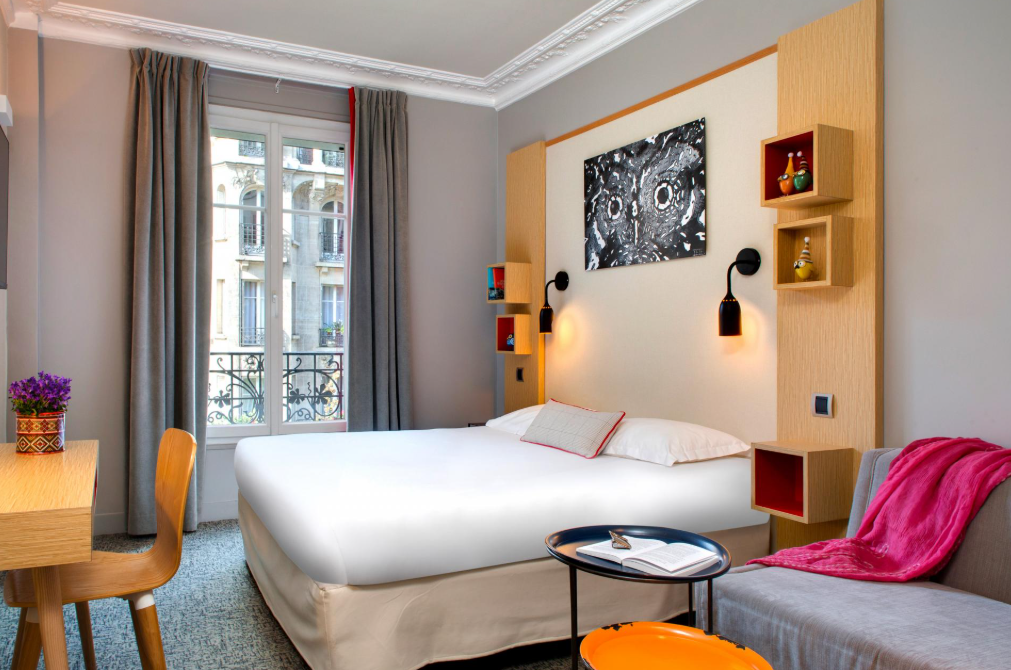 파리 15구에 위치한 가성비 슈에트 호텔(Chouette Hotel) 후기