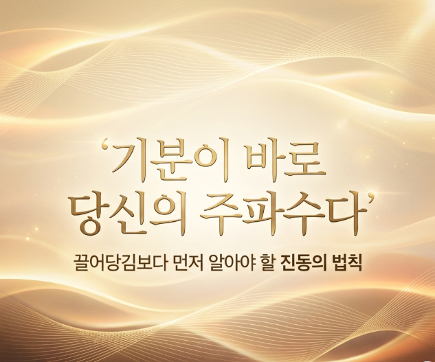 끌어당김 전에 알아야 할 진동의 법칙