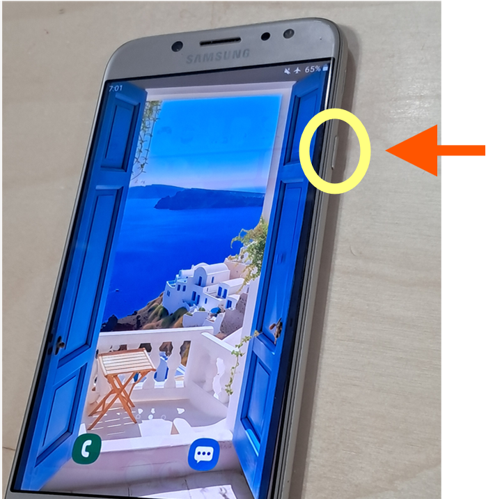 방법 5: 실제로 측면 버튼 두 번 누르기