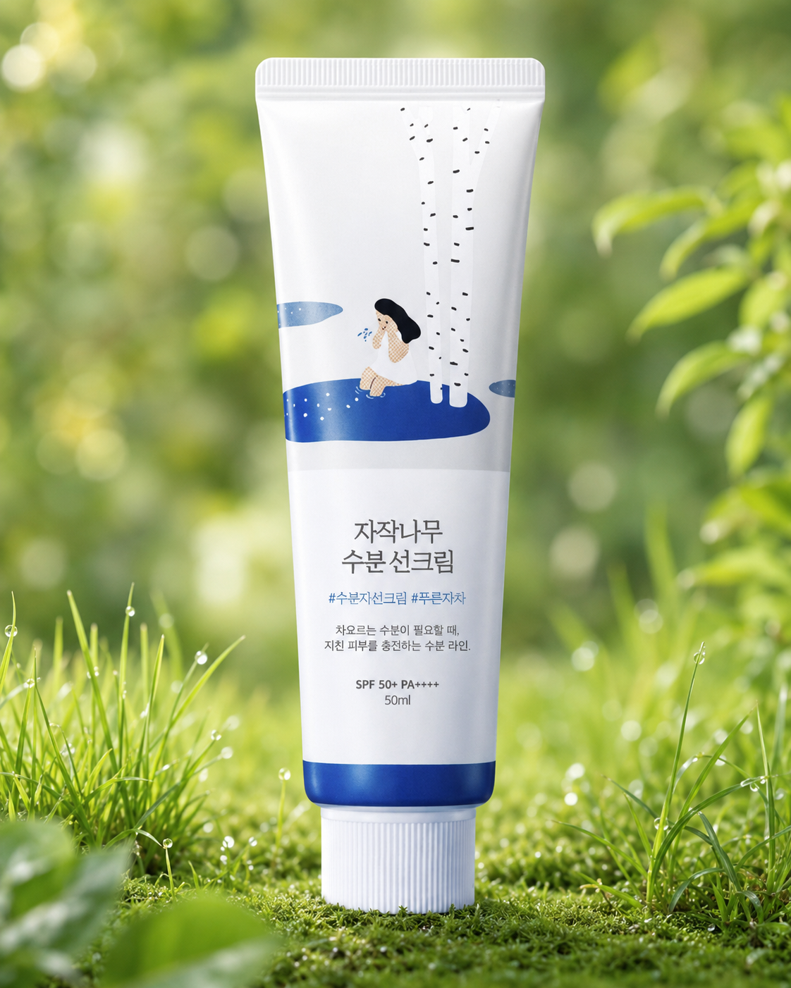자작나무 수분 선크림